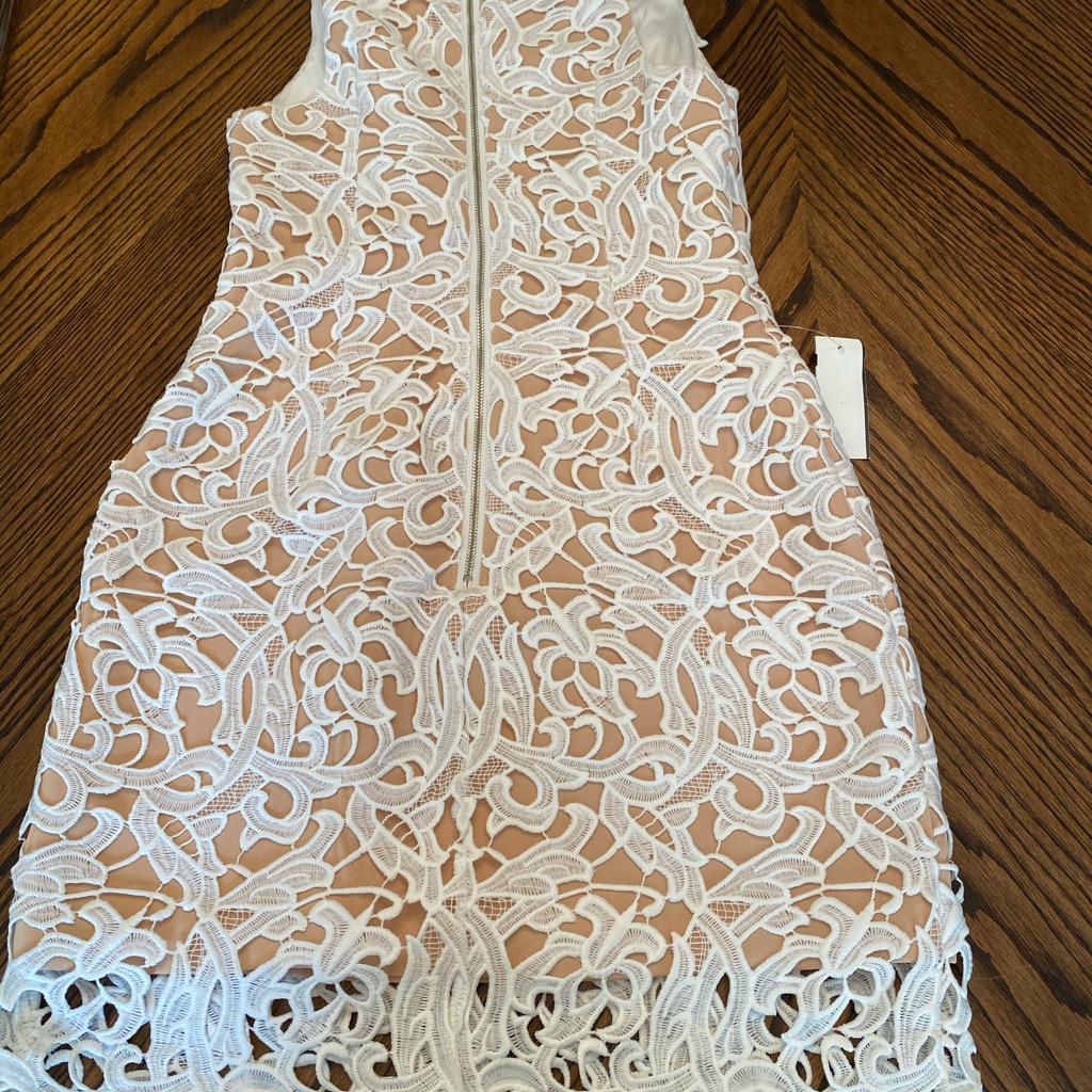 Cameo White Lace Dress